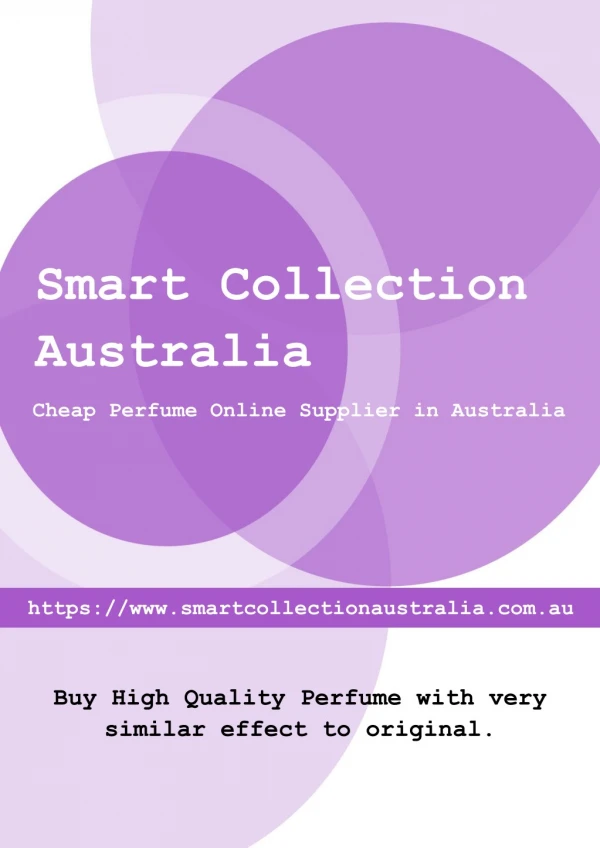 Buy Perfume Online From the Renowned Provider in Australia