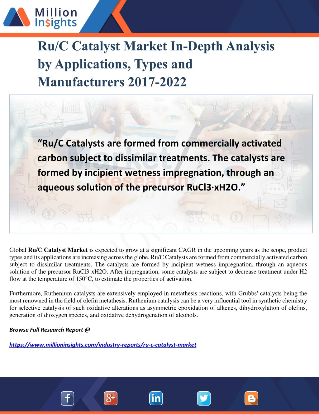 ru c catalyst market in depth analysis