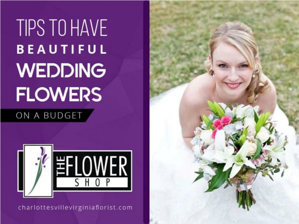 Wedding Flowers on a Budget from Charlottesville Florist