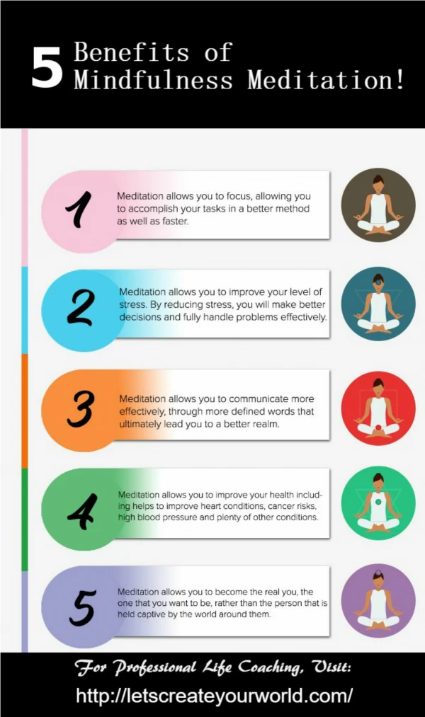 Top 5 Benefits of Mindfulness Meditation