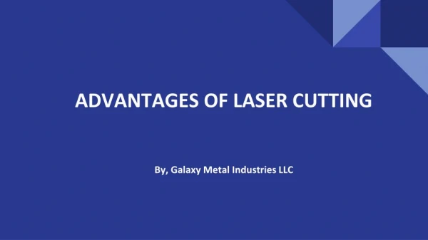 Laser Metal Cutting Machine | Galaxy Metal Industries LLC