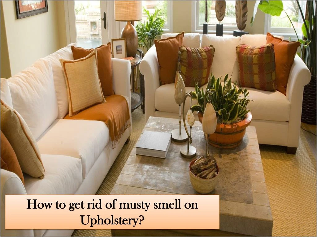how to get rid of musty smell on upholstery