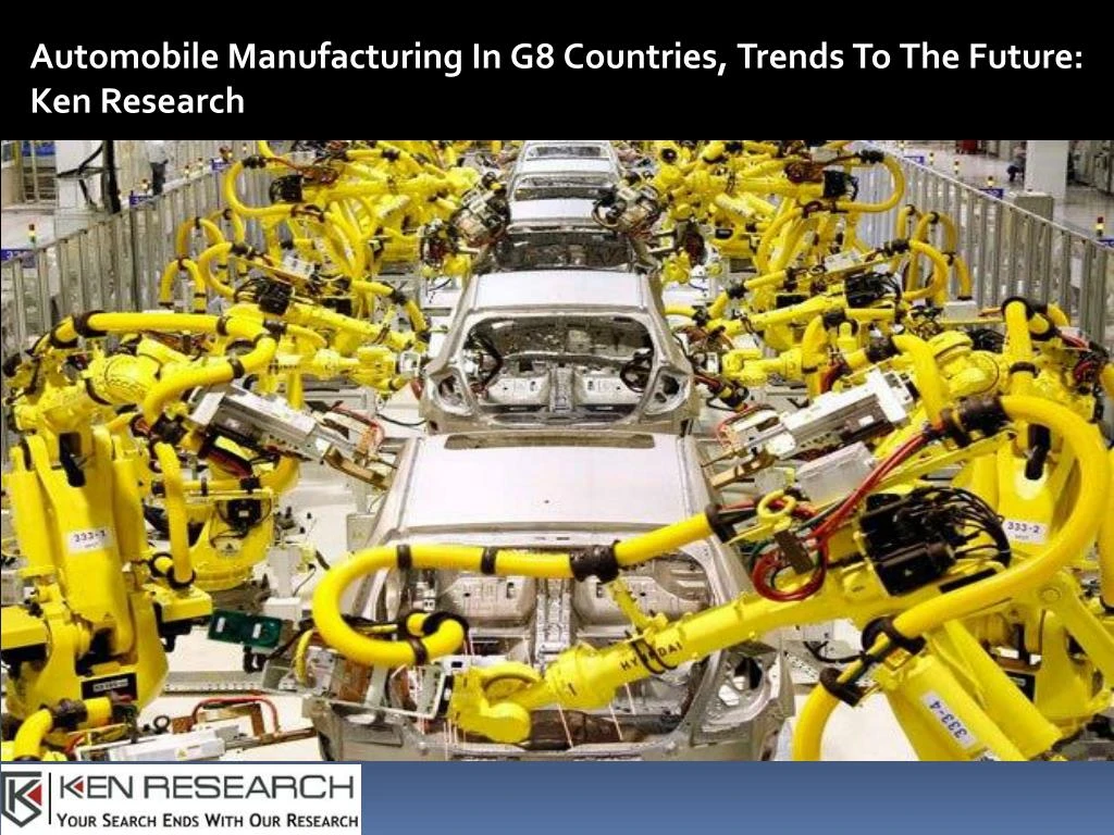 automobile manufacturing in g8 countries trends