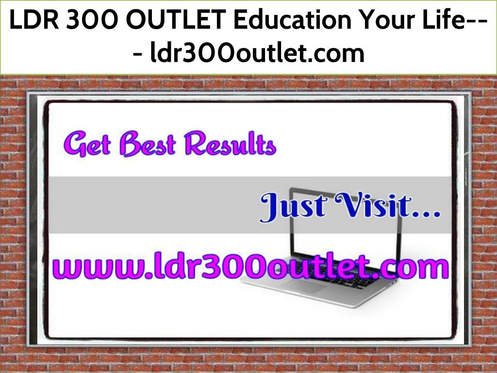 ldr 300 outlet education your life ldr300outlet