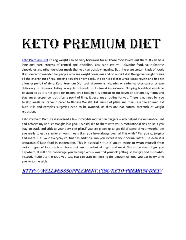 http://wellnesssupplement.com/keto-premium-diet/