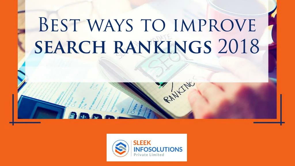 best ways to improve search rankings 2018
