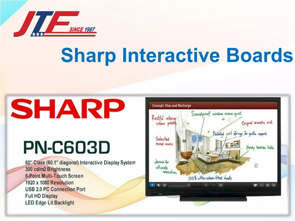 sharp interactive boards