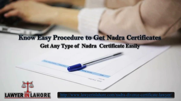 Legal Procedure to Get Nadra Death Certificates