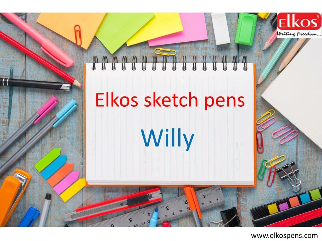 elkos sketch pens