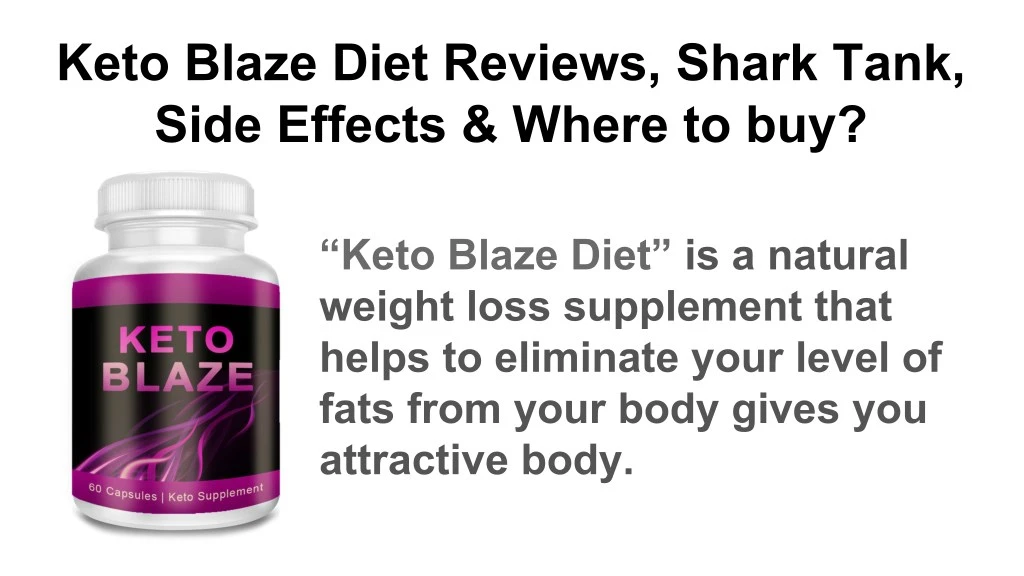 keto blaze diet reviews shark tank side effects
