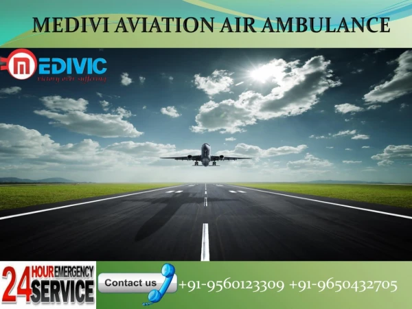 Best Medivic Aviation Air Ambulance Services in Gaya
