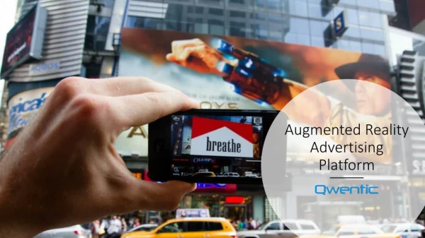 AUGMENTED REALITY ADVERTISING