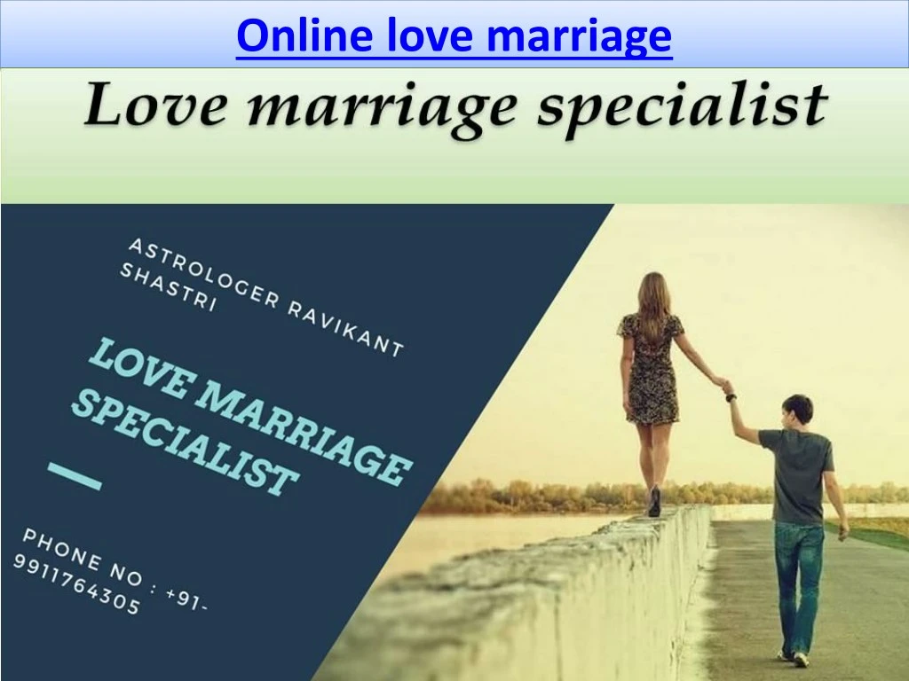 online love marriage
