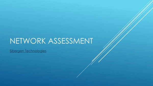 Network Assessment