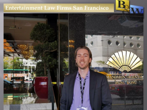 Entertainment Law Firms San Francisco