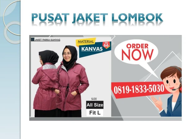 0819-1833-5030 | Produsen Jaket Muslimah Siap Kirim Ke Lembar Kabupaten Lombok