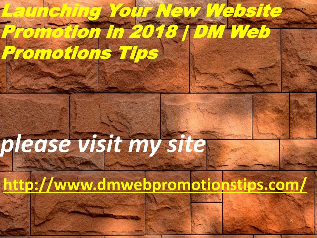 http www dmwebpromotionstips com