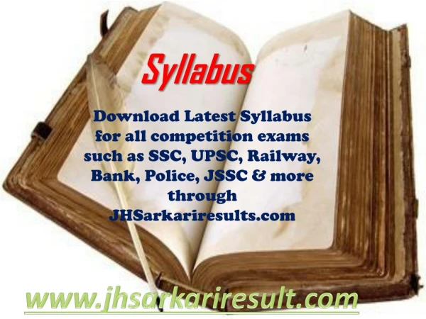syllabus