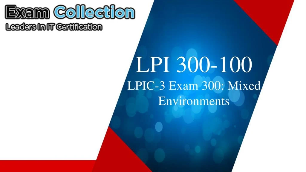 lpi 300 100 lpic 3 exam 300 mixed environments