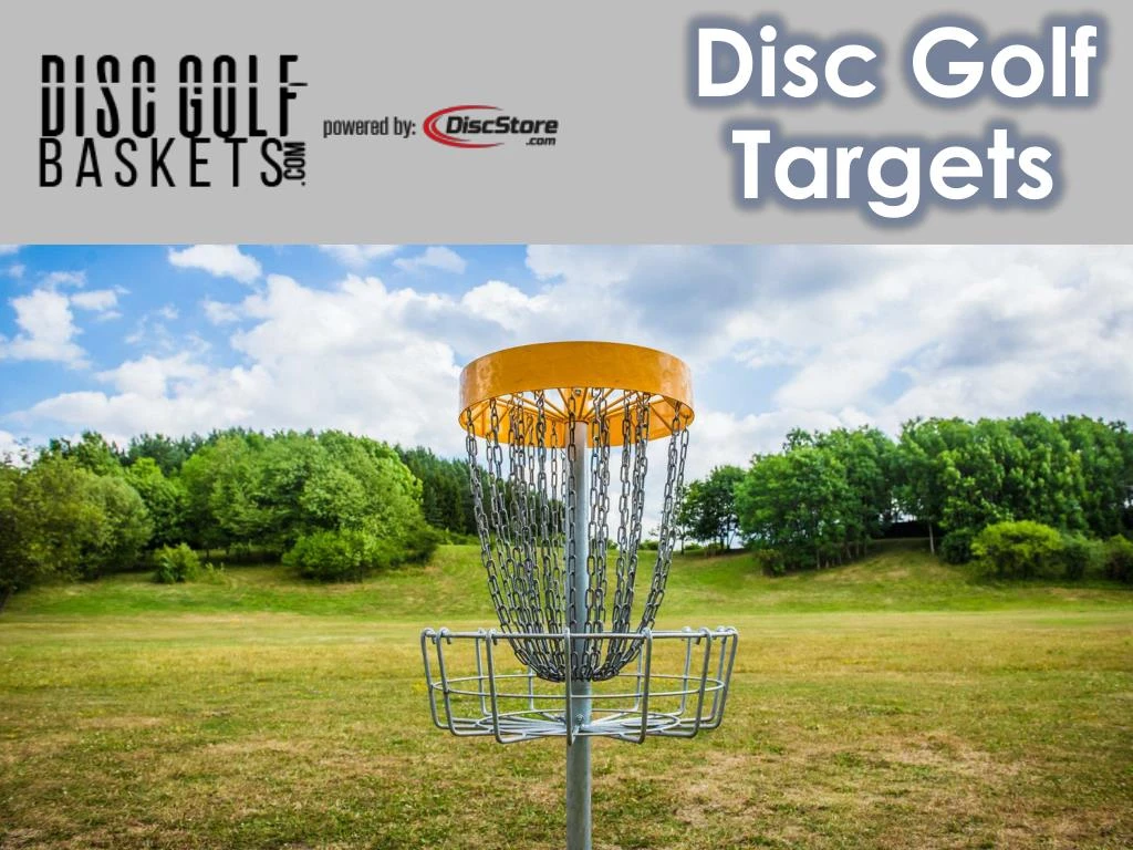 disc golf targets