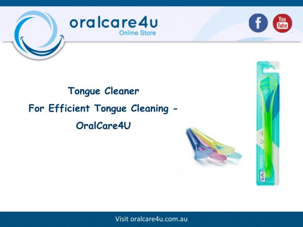 Tongue Cleaner For Efficient Tongue Cleaning - OralCare4U