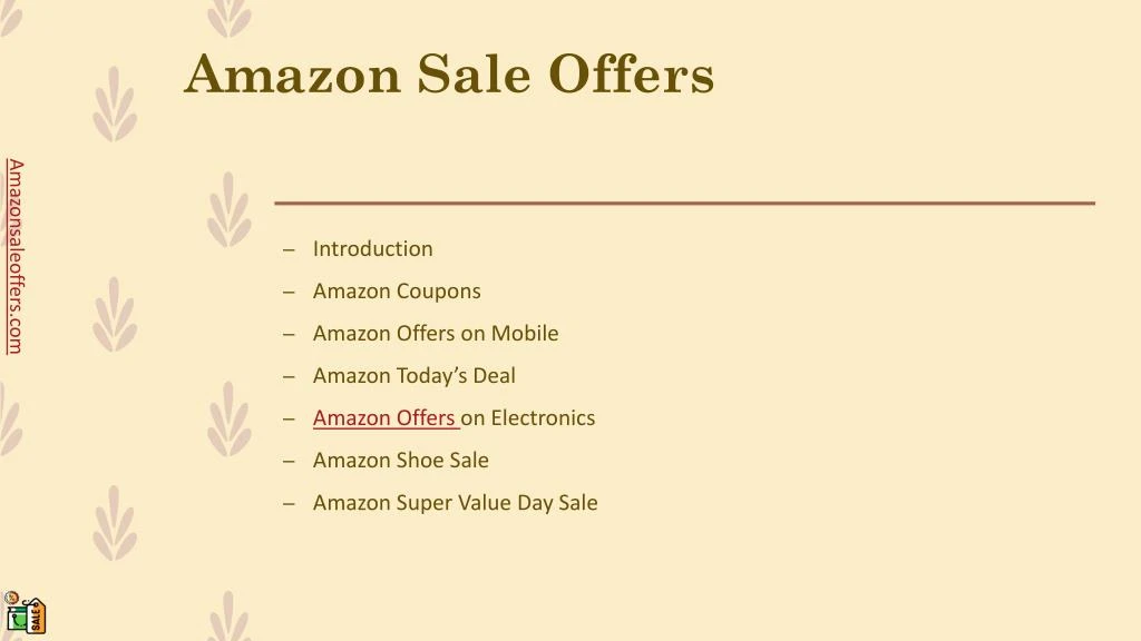 amazon sale offers