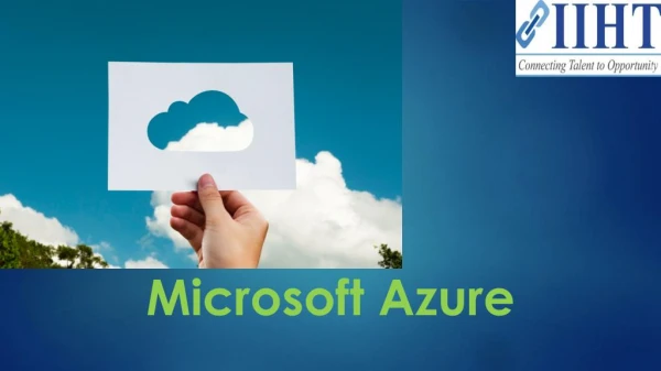 Azure Training | Microsoft azure certification | Azure Courses