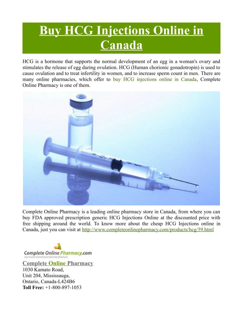buy hcg injections online in canada