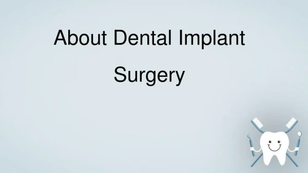 Dental Implant Surgery Center in Hyderabad