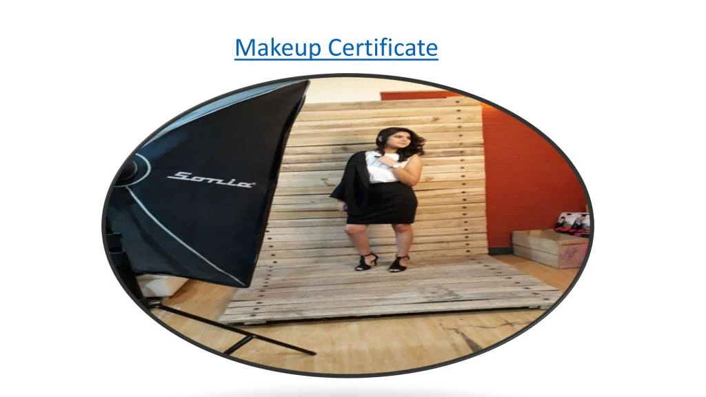makeup certificate