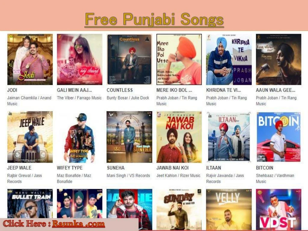 free punjabi songs