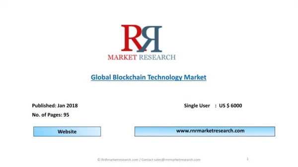 Blockchain Technology Market Trends and Outlook to 2022