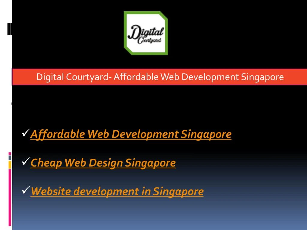 digital courtyard affordable web development