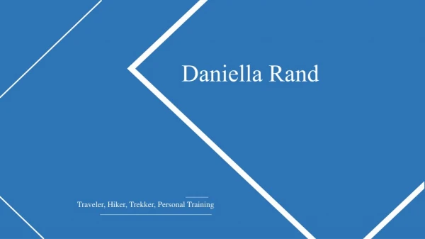 Daniella Rand - Personal Trainer From San Francisco, California