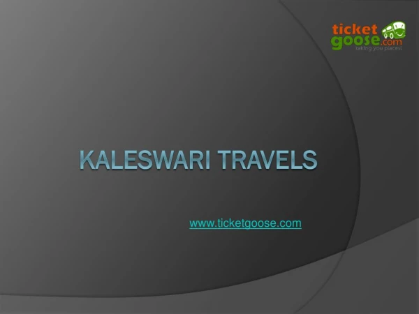 Kaleswari Travels