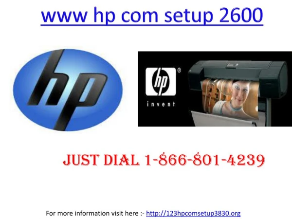 www hp com setup 2600