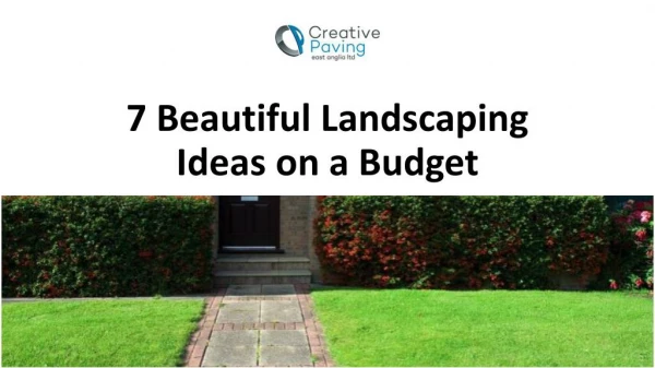 7 Beautiful Landscaping Ideas on a Budget