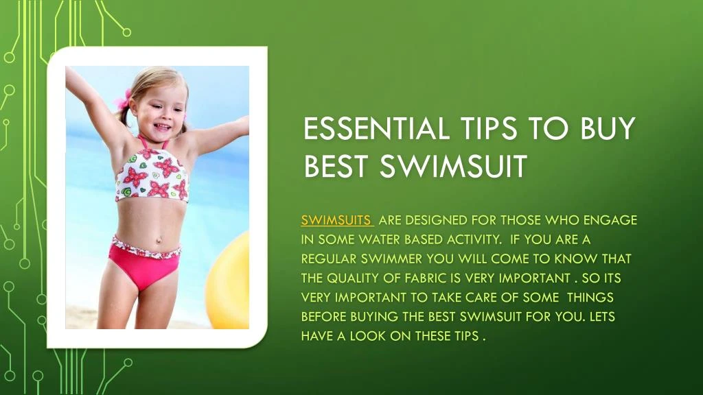 essential tips to buy best swimsuit