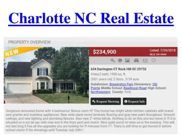 Charlotte NC Real Estate (http://charlottenc.net/)