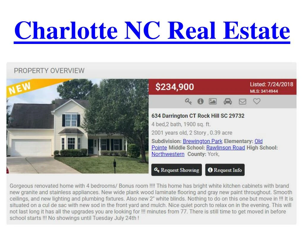 charlotte nc real estate