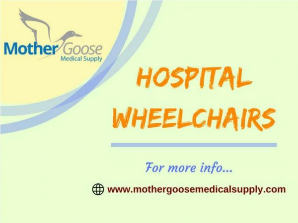 Buy Hospital Wheelchairs at reasonable price-MG Medical Supply