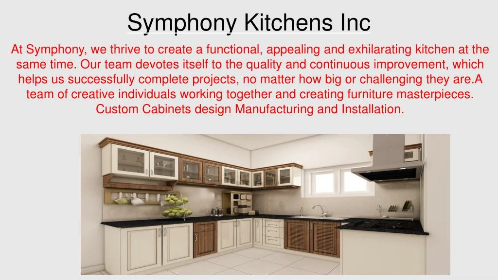 symphony kitchens inc