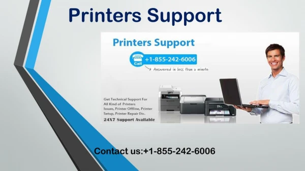 Printers Support - 855-242-6006