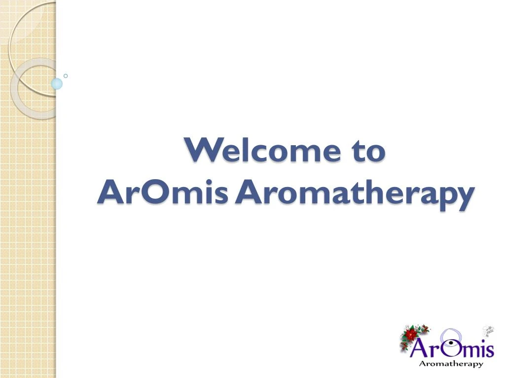 welcome to aromis aromatherapy