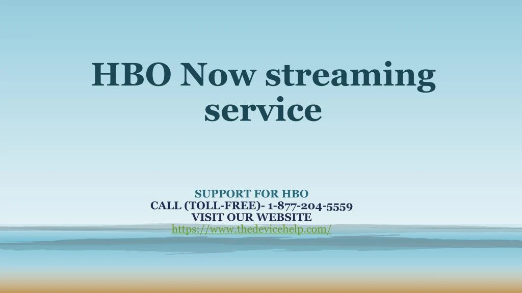 hbo now streaming service