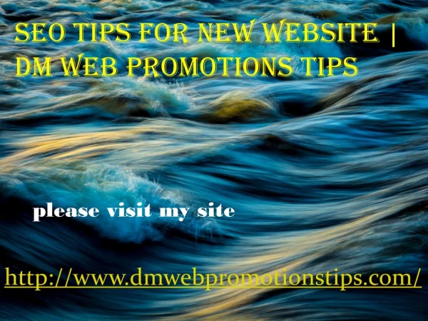 http www dmwebpromotionstips com