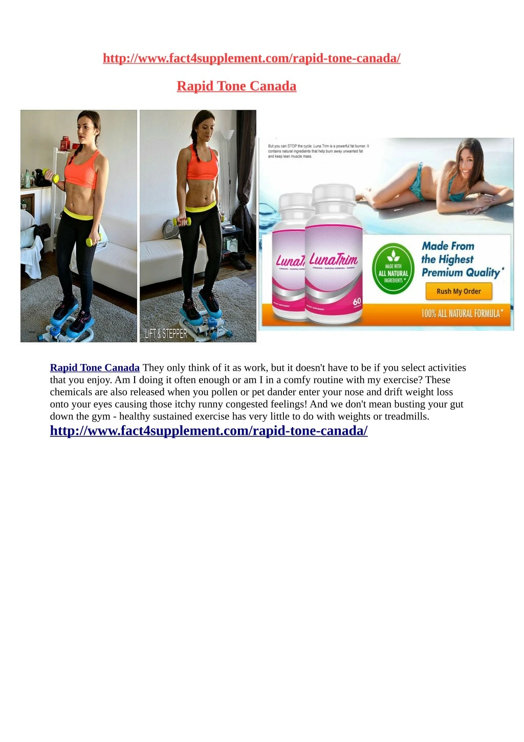 http www fact4supplement com rapid tone canada