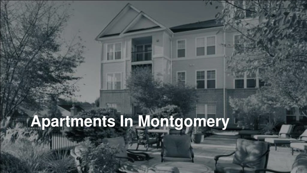 apartments in montgomery