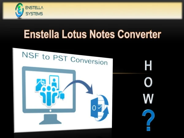 ENSTELLA NSF to PST Converter