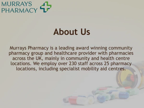 Market Street Pharmacy | Murrays Pharmacy